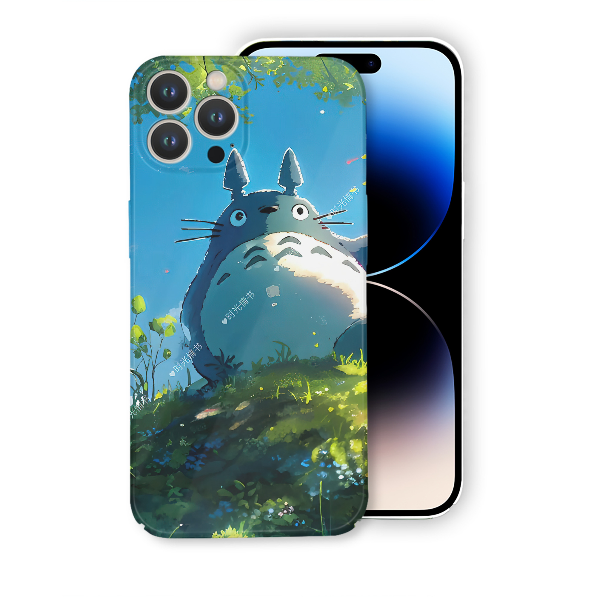 （画像用） となりのトトロ 草壁メイ 草壁サツキ My Neighbor Totoro Satsuki Kusakabe Mei Kusakabe 【iPhone 14シリーズ対応】ハードケース